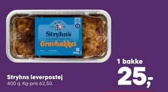 SuperBrugsen Stryhns leverpostej tilbud