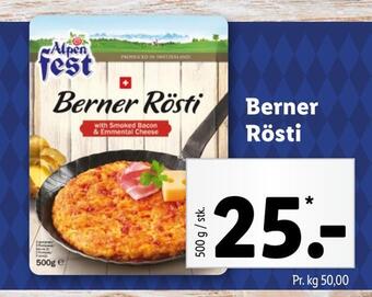 Lidl Berner rösti tilbud