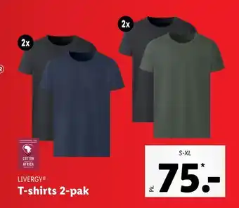 Lidl T-shirts 2-pak tilbud