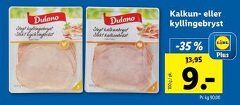 Kalkun- eller kyllingebryst