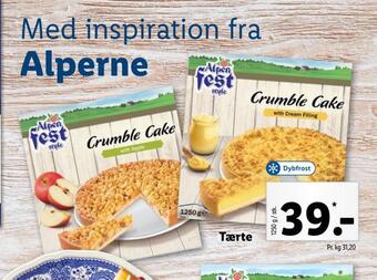 Lidl Tærte tilbud
