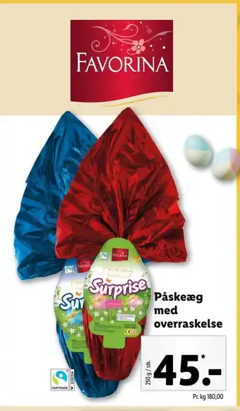 Lidl Påskeæg med overraskelse tilbud