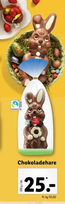 Lidl Chokoladehare tilbud