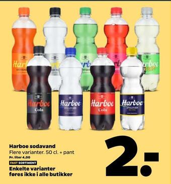 Netto Harboe sodavand tilbud