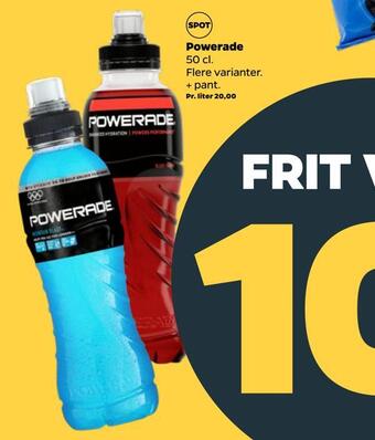Netto Powerade tilbud