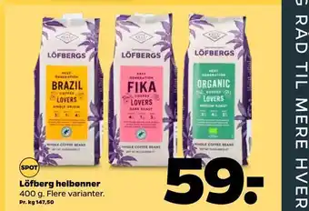 Netto Löfberg helbønner tilbud