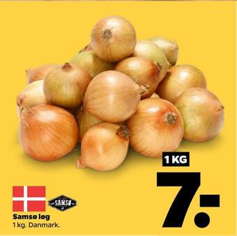 Netto Samsø løg tilbud