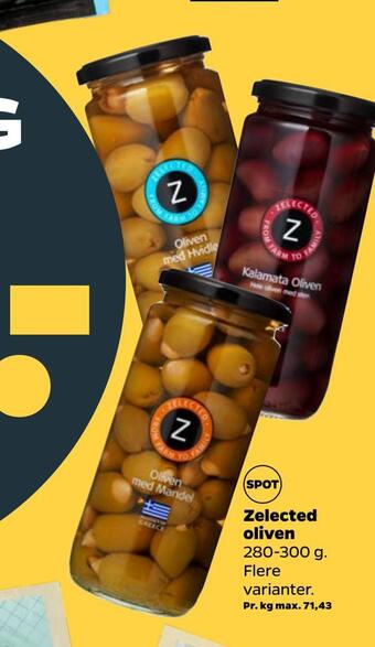 Netto Zelected oliven tilbud
