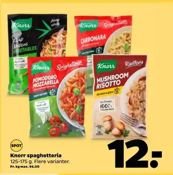 Knorr spaghetteria