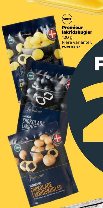 Netto Premieur lakridskugler tilbud