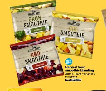Netto Harvest best smoothie blanding tilbud