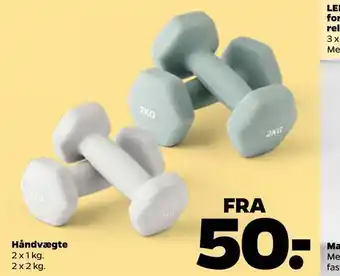 Netto Håndvægte tilbud