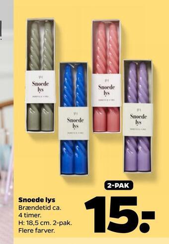 Netto Snoede lys tilbud