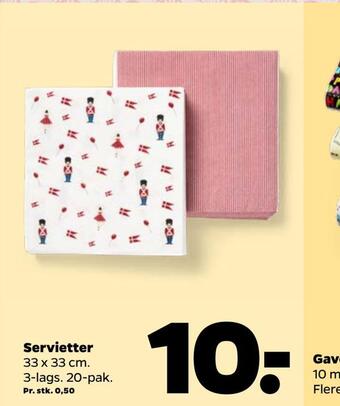Netto Servietter tilbud