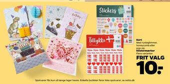 Netto Kort tilbud