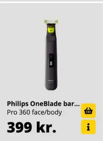 10-4 Byggecenter Oneblade barbermaskine tilbud