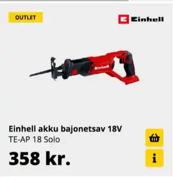 Einhell bajonetsav