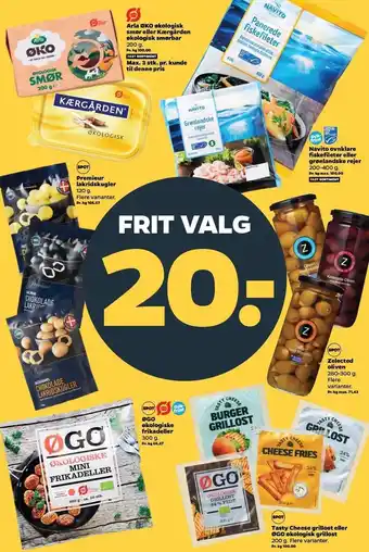 Netto Frit valg 20 kr tilbud