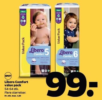 Netto Libero comfort value pack tilbud