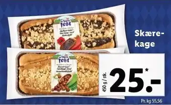 Lidl Alpen fest style skærekage tilbud