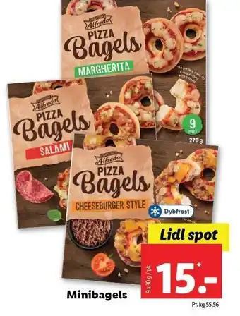 Lidl Alfredo minibagels tilbud