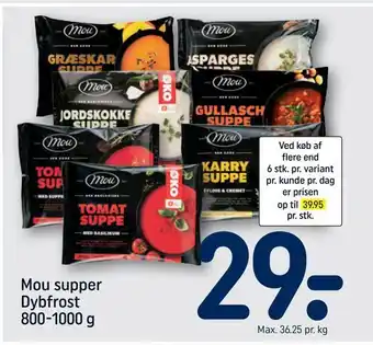 REMA 1000 Mou supper dybfrost tilbud