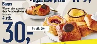 Føtex Wiener- eller gammeldags fastelavnsbolle 4 stk tilbud