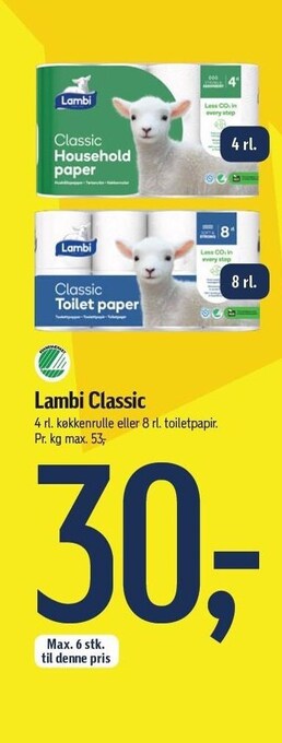Føtex Lambi classic tilbud