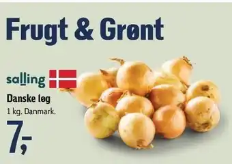 Føtex Danske løg 1 kg tilbud