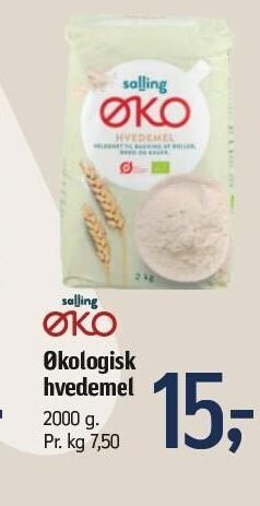 Føtex Salling øko økologisk hvedemel tilbud