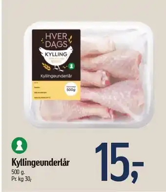 Føtex Hverdags kylling underlår tilbud