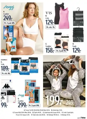 Føtex Trusser, undertrøje, tights, heldragt tilbud