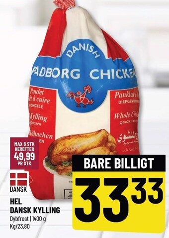 Løvbjerg Hel dansk kylling tilbud