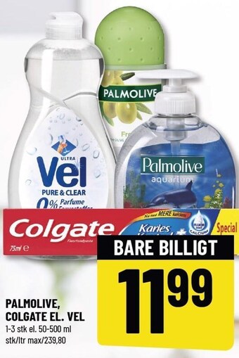 Løvbjerg Palmolive colgate el. vel tilbud