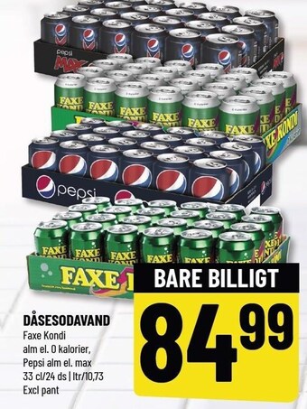 Løvbjerg Dåsesodavand tilbud