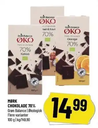 Løvbjerg Mørk chokolade tilbud