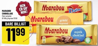 Løvbjerg Marabou chokolade tilbud