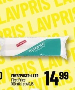 Løvbjerg Fryseposer 4 ltr tilbud