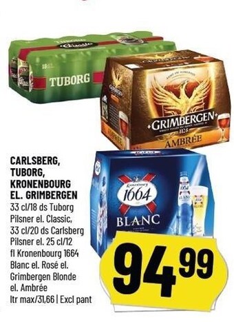 Løvbjerg Carlsberg, tuborg, kronenbourg el. grimbergen tilbud
