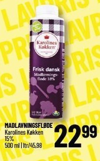 Løvbjerg Madlavningsfløde tilbud