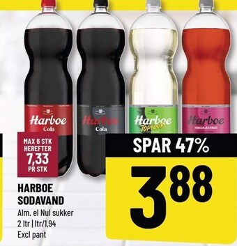 Løvbjerg Harboe sodavand tilbud