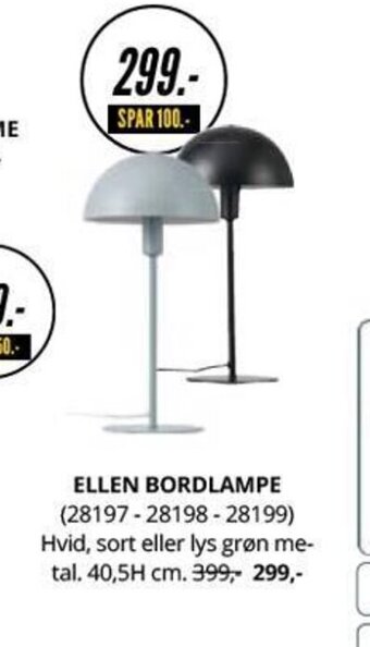 My Home Ellen Bordlampe tilbud