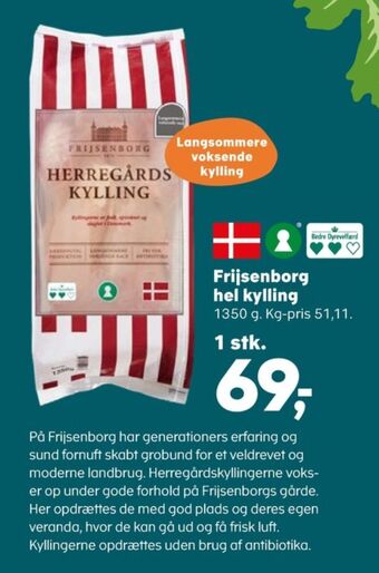Kvickly Frijsenborg kylling tilbud