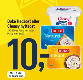 Føtex Cheasy hytteost naturel 1,5% tilbud