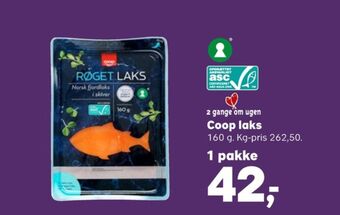 Kvickly Coop laks i skiver tilbud