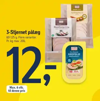 Føtex 3-stjernet hamburgerryg tilbud