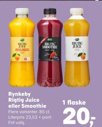 Kvickly Rigtig appelsinjuice tilbud