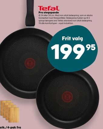 Kvickly Tefal stegepande tilbud