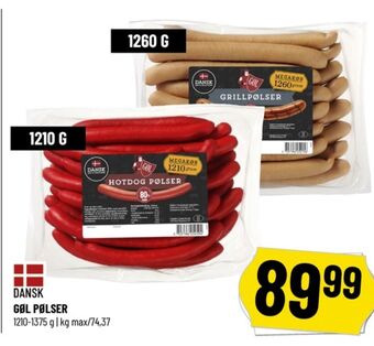 Løvbjerg Gøl grillpølser tilbud