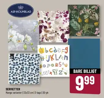Løvbjerg Asp servietter tilbud